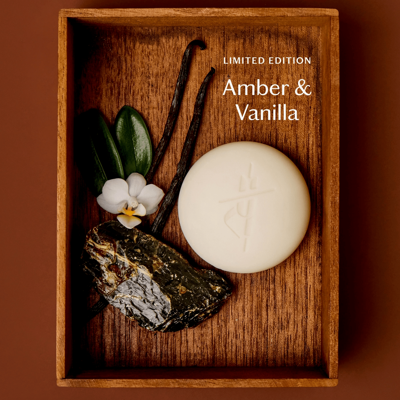 Kate McLeod | Amber & Vanilla Body Stone | Deep Moisturizing Lotion Bar - Aesthetics By Kell
