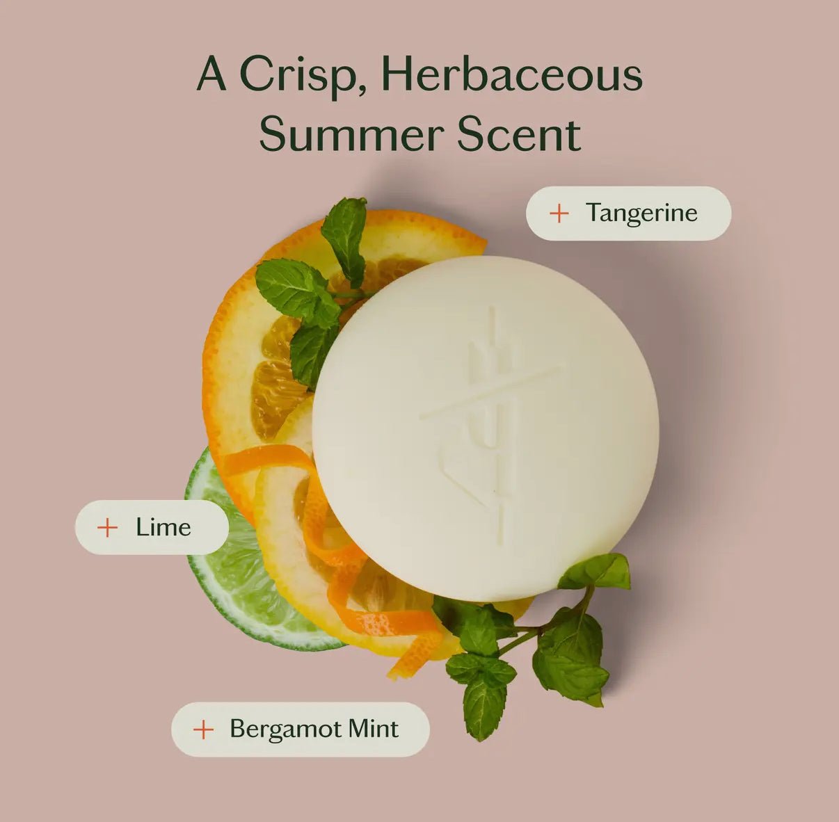 Kate McLeod | Bergamot Mint Body Stone | Deep Moisturizing Lotion Bar - Aesthetics By Kell