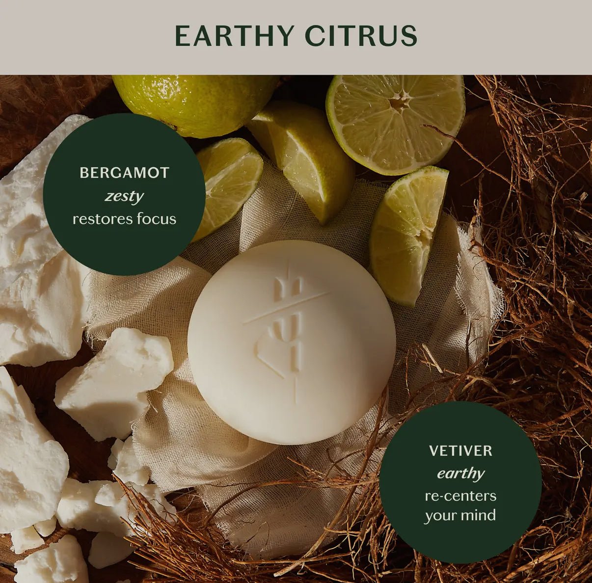 Kate McLeod | Grounding Stone | Deep Moisturizing Lotion Bar - Aesthetics By Kell