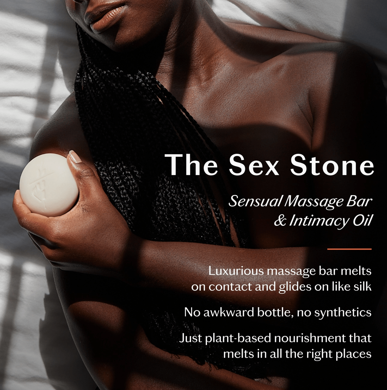 Kate McLeod | Sex Stone (Refill) | Sensual Massage Bar & Intimacy Oil - Aesthetics By Kell