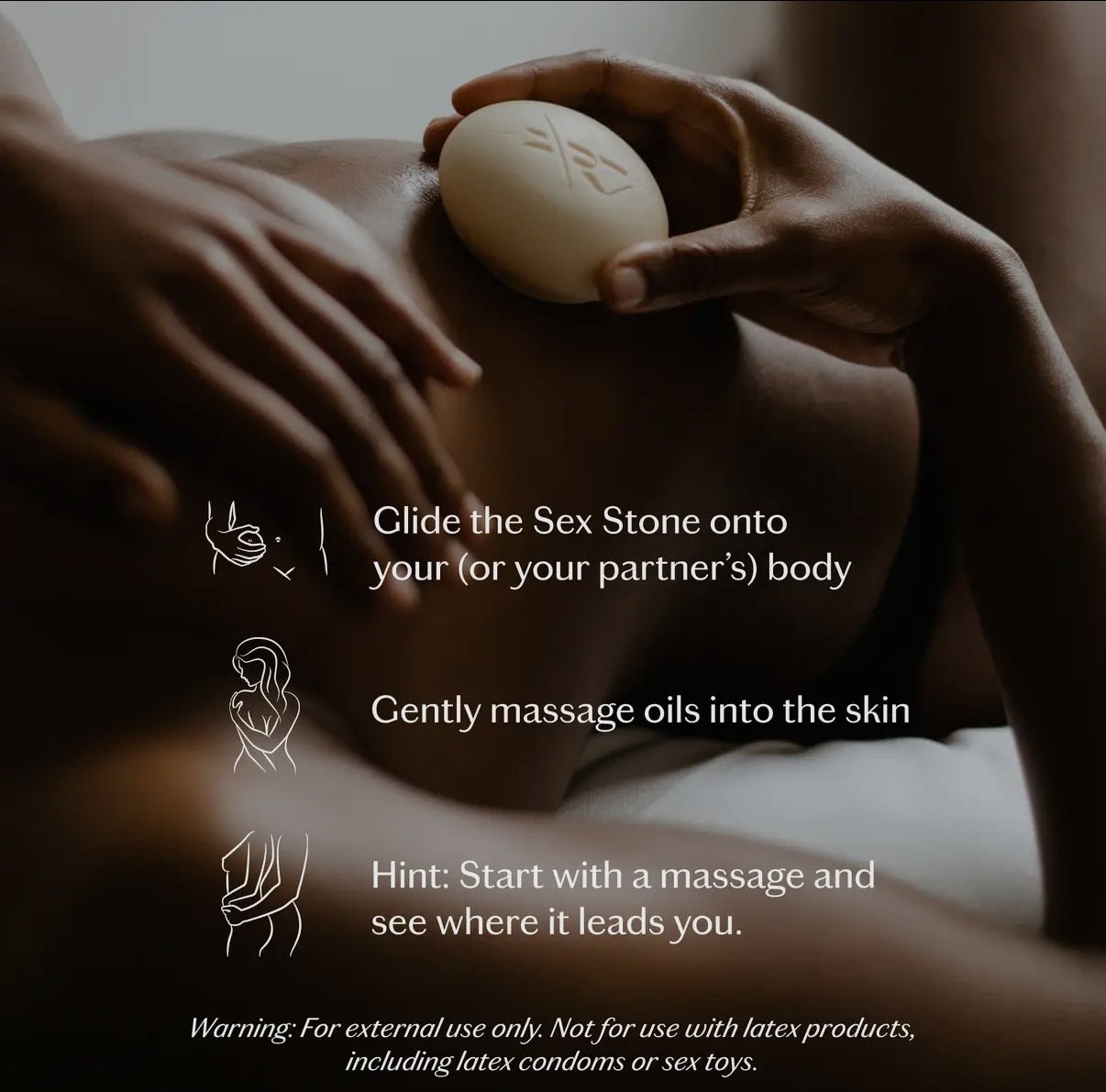 Kate McLeod | Sex Stone | Sensual Massage Bar & Intimacy Oil - Aesthetics By Kell