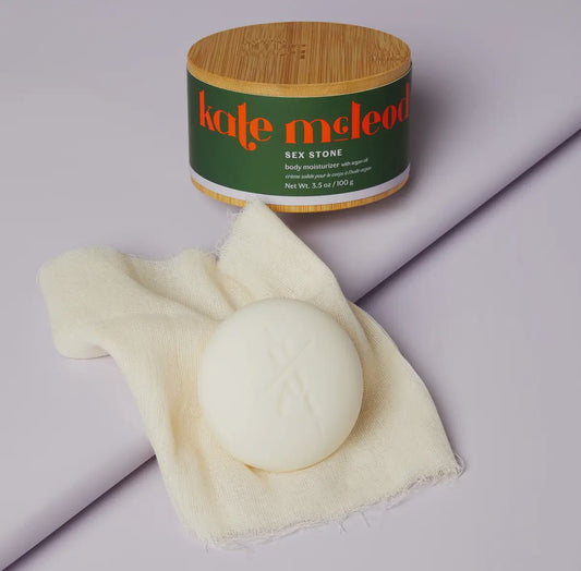 Kate McLeod | Sex Stone | Sensual Massage Bar & Intimacy Oil - Aesthetics By Kell
