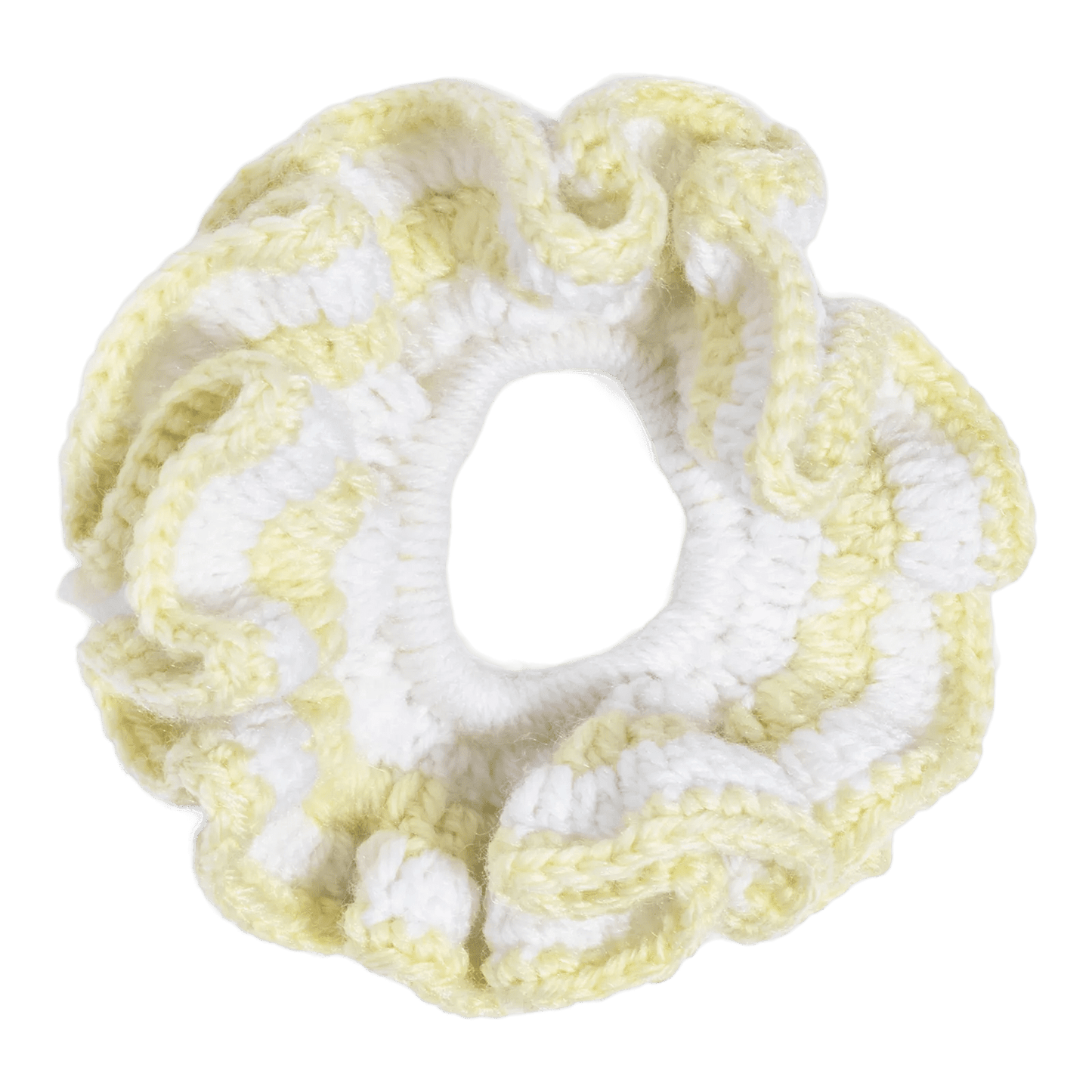 Kitsch - Crochet Scrunchie - Butter Yellow - Aesthetics By Kell