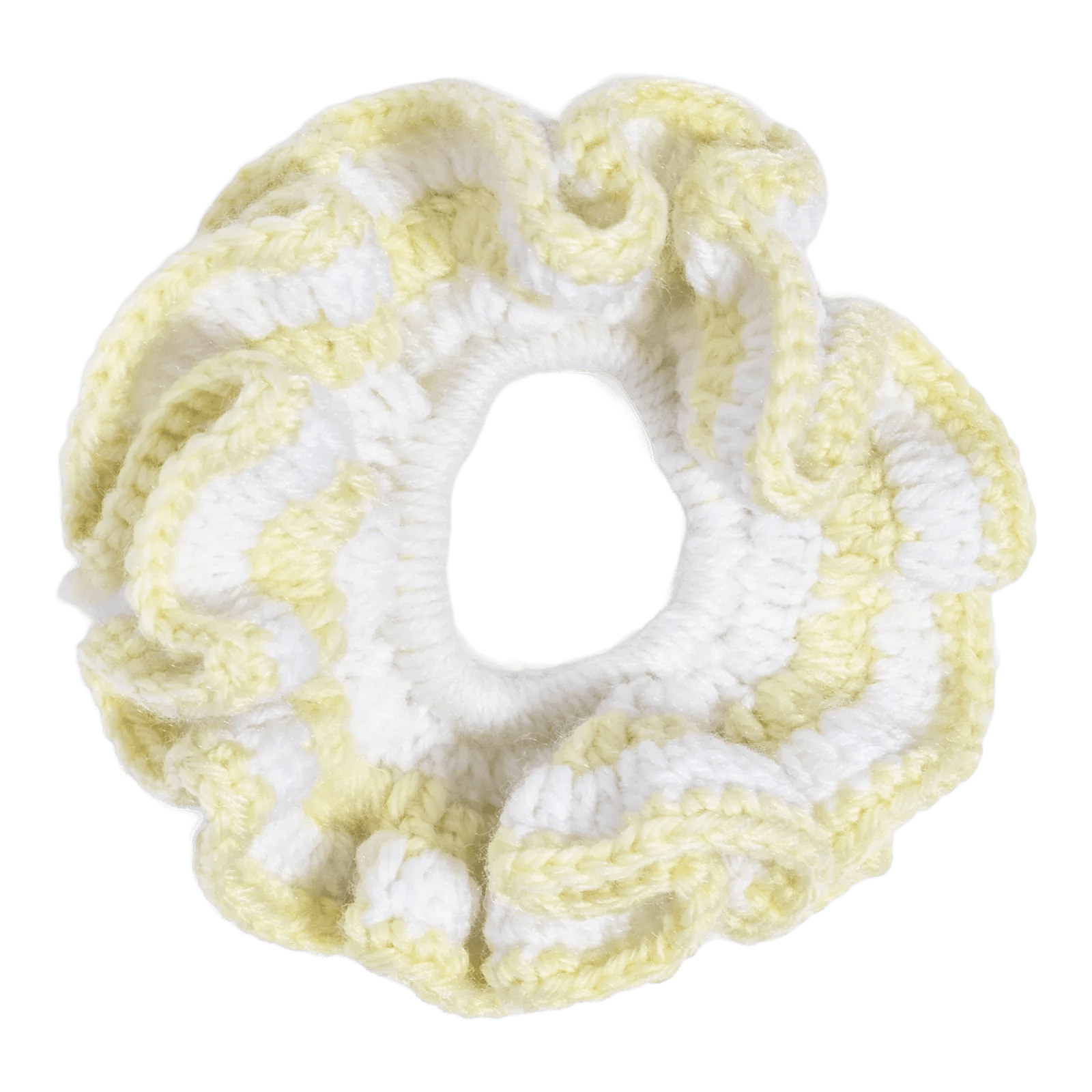 Kitsch - Crochet Scrunchie - Butter Yellow - Aesthetics By Kell