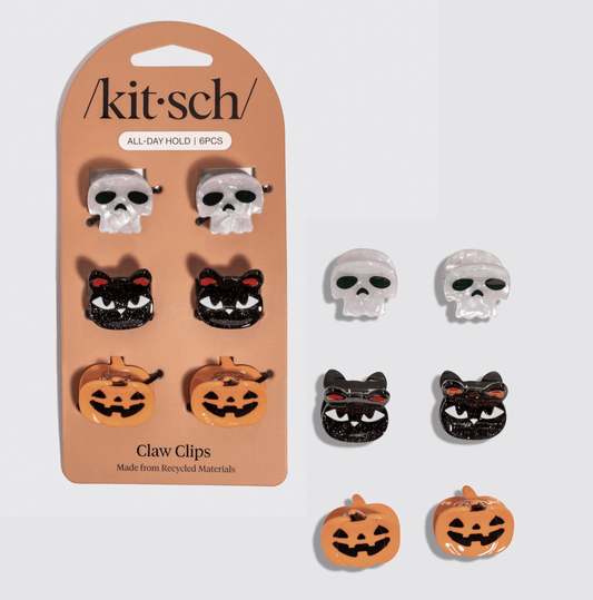 Kitsch Halloween Squad Mini Claw Clips 6pc Set - Aesthetics By Kell