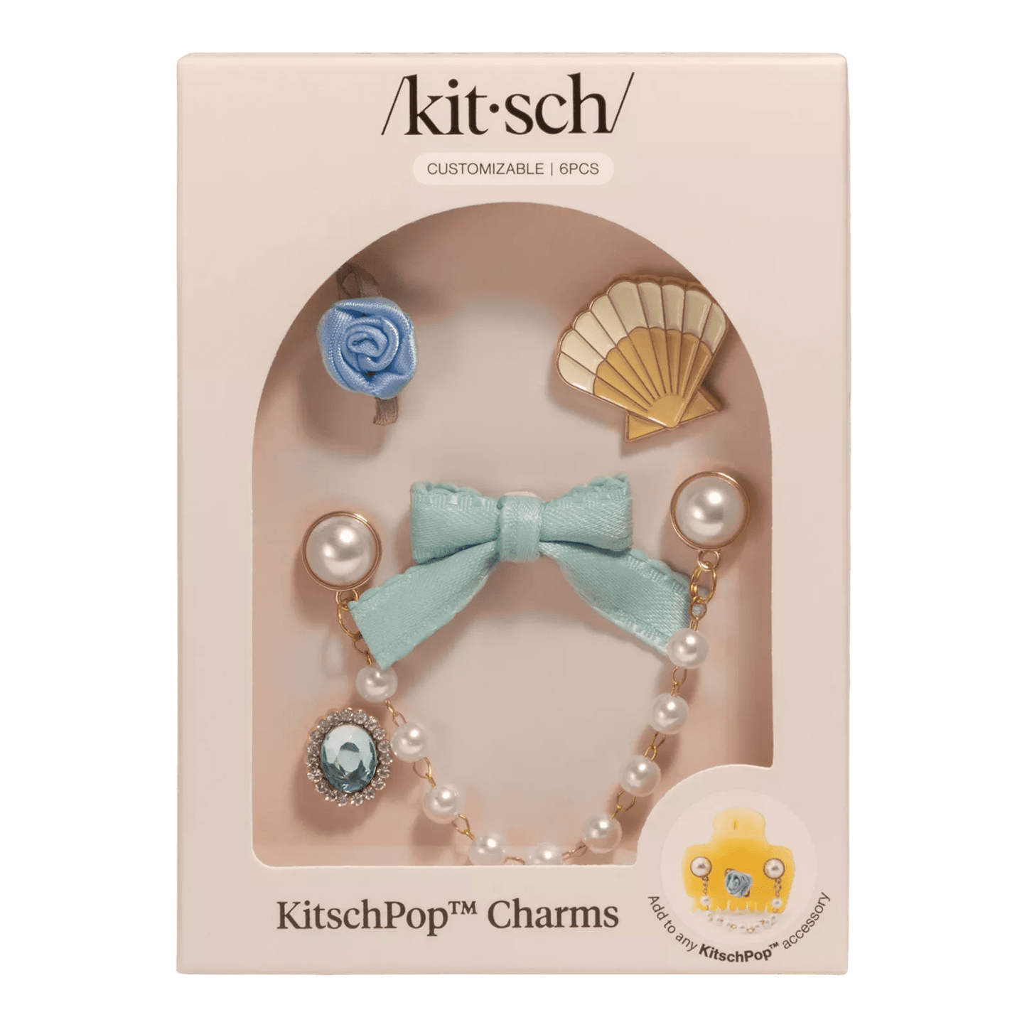 Kitsch - Kitschpop™️ Cloud Clip 7pc Set Coastal Cottage - Butter Yellow - Aesthetics By Kell