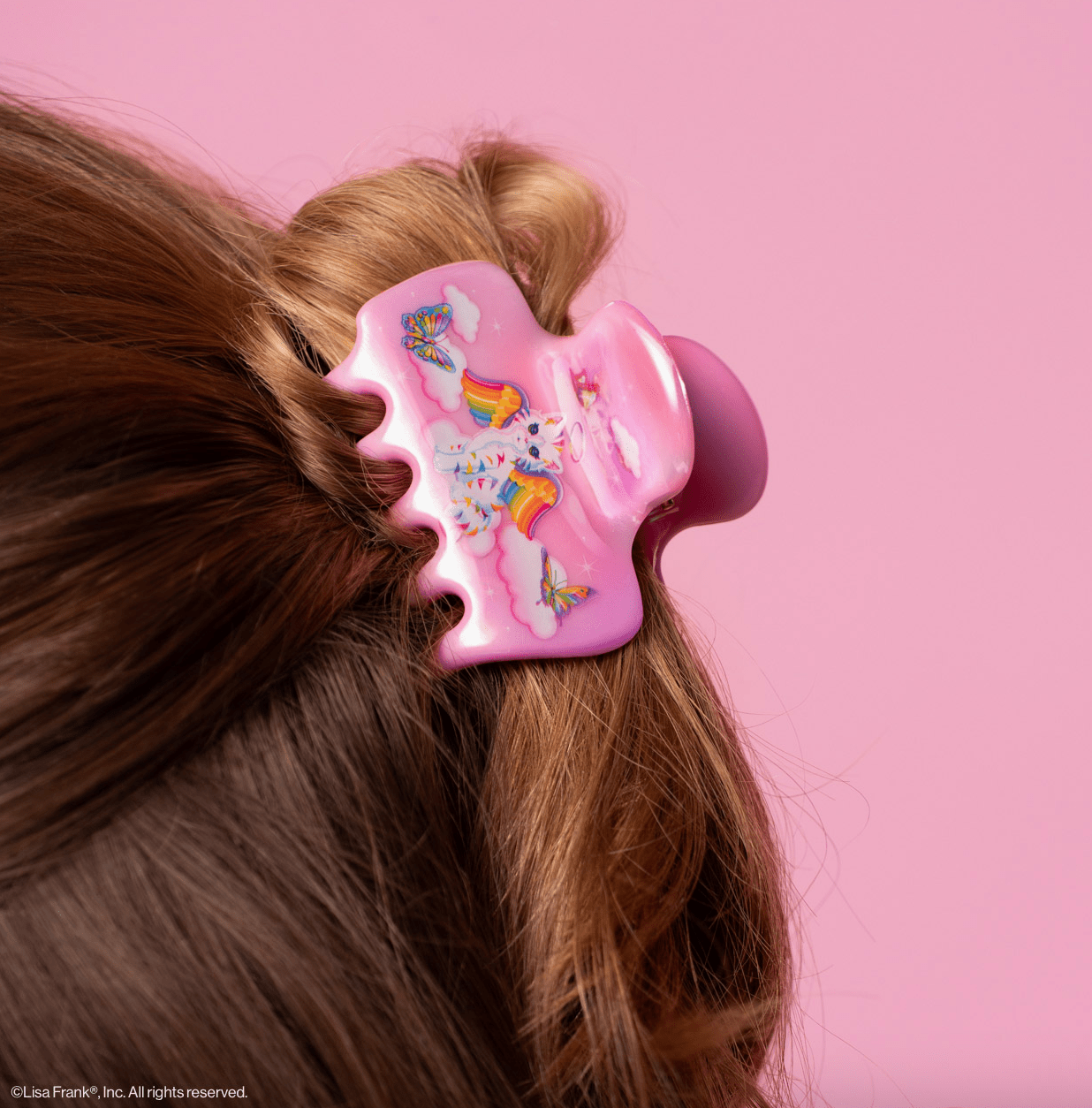 Kitsch Lisa Frank X Kitsch Cloud Clip in Angel Kitty™ - Aesthetics By Kell
