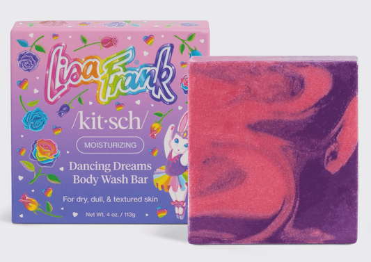Kitsch Lisa Frank X Kitsch Dancing Dreams Body Wash Bar - Aesthetics By Kell