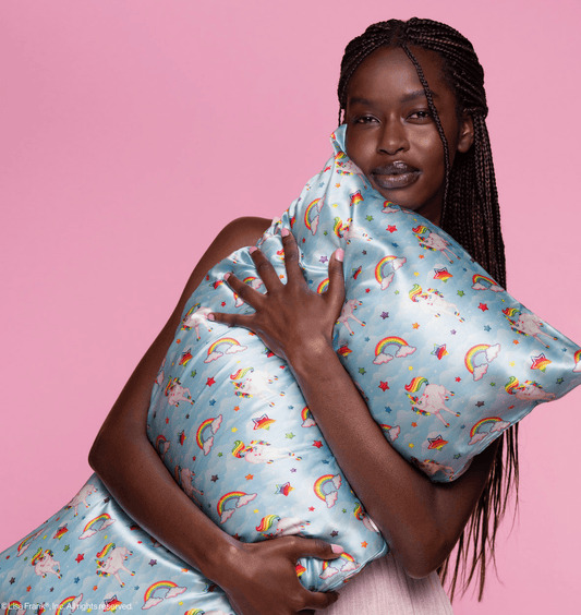 Kitsch Lisa Frank X Kitsch Standard Satin Pillowcase - Markie™ - Aesthetics By Kell