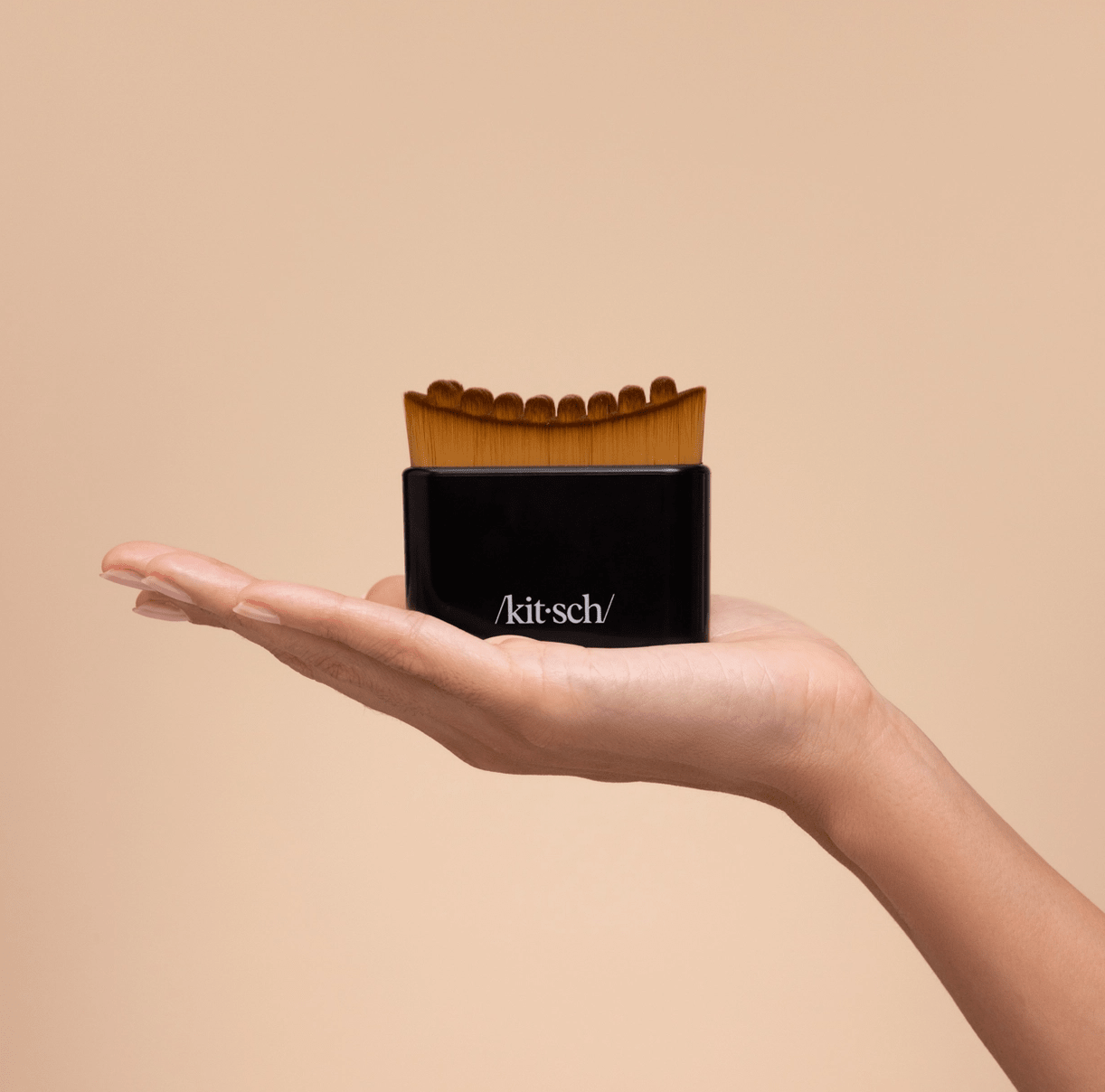 Kitsch Lymphatic Contour Face Brush - Black - Aesthetics By Kell