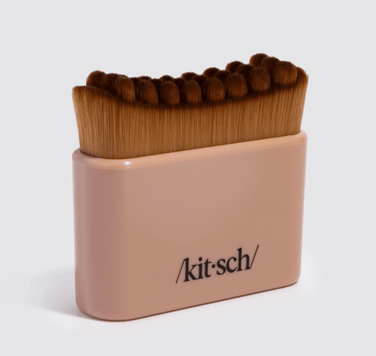 Kitsch Lymphatic Contour Face Brush - Terracotta - Aesthetics By Kell