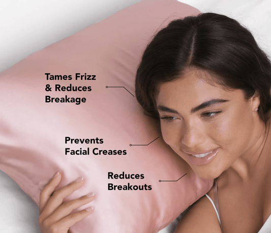 Kitsch Satin Pillowcase - Blush - Aesthetics By Kell