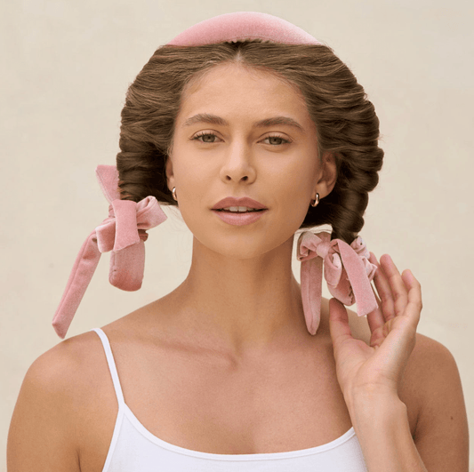 Kitsch Terracotta Velvet Heatless Curling Set - Aesthetics By Kell