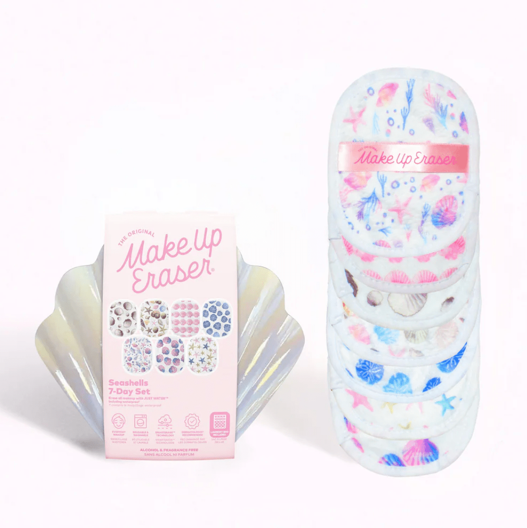 Makeup Eraser - Seashells 7 Day Set - Aesthetics By Kell