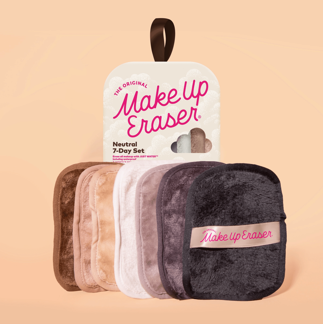MakeUp Eraser Warm Neutral 7-Day Set - Aesthetics By Kell