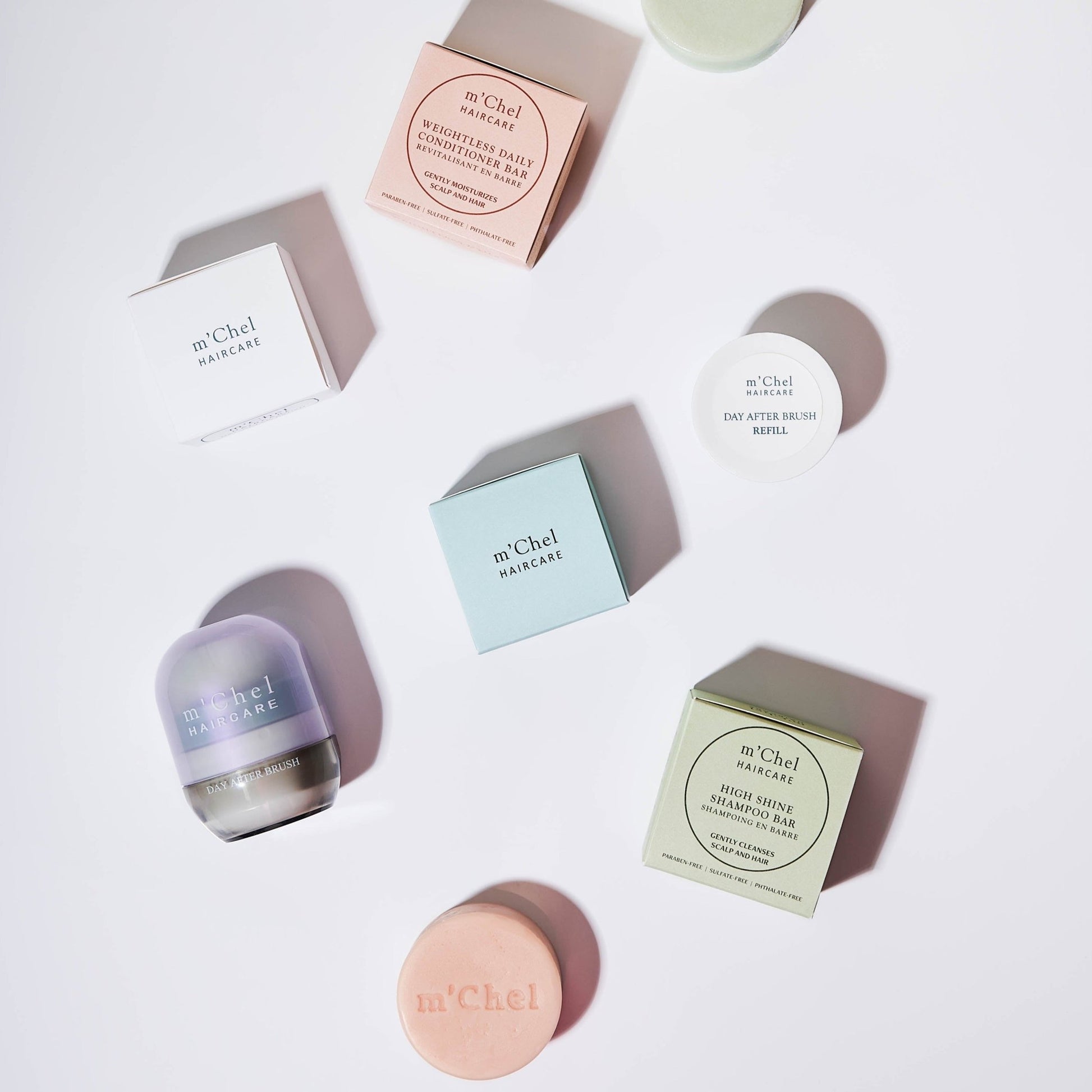 m'Chel Day After Brush + Refill + Bars Bundle - Aesthetics By Kell