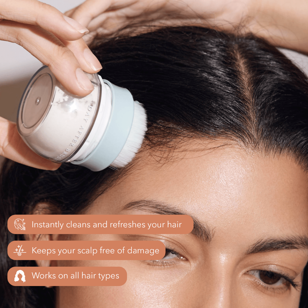 m'Chel Day After™ Brush + Refill Bundle Clean Dry Shampoo - Aesthetics By Kell