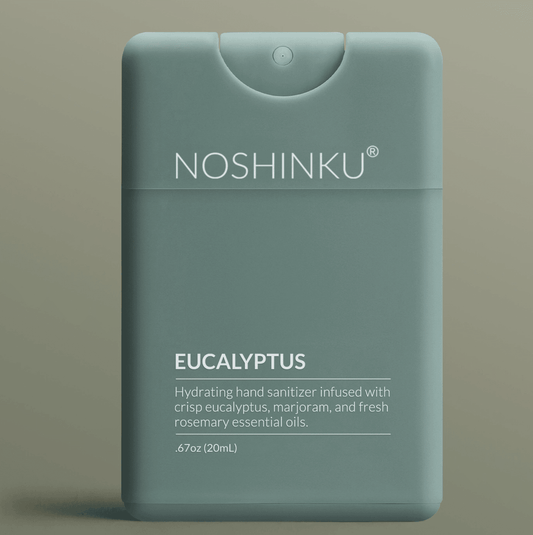 Noshinku Refillable Eucalyptus Moisturizing Pocket Hand Sanitizer - Aesthetics By Kell