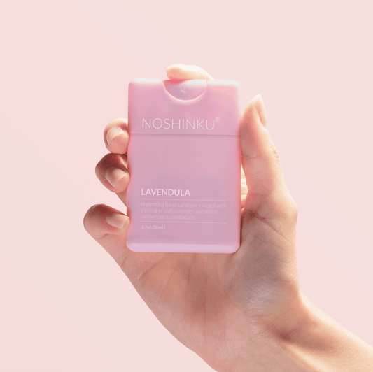 Noshinku Refillable Lavender Ultra-Moisturizing Pocket Hand Sanitizer - Aesthetics By Kell