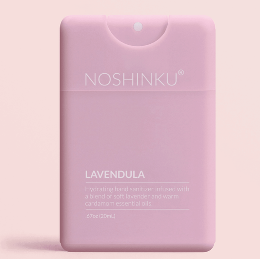 Noshinku Refillable Lavender Ultra-Moisturizing Pocket Hand Sanitizer - Aesthetics By Kell