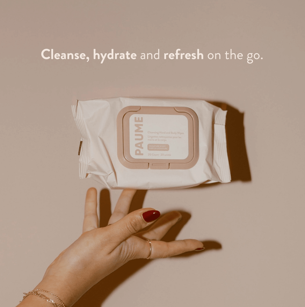 Paume Cleansing Hand & Body Wipes - Aesthetics By Kell