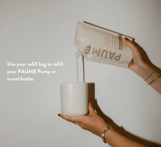 Paume Moisturizing Antibacterial Hand Gel Refill Bag - Aesthetics By Kell