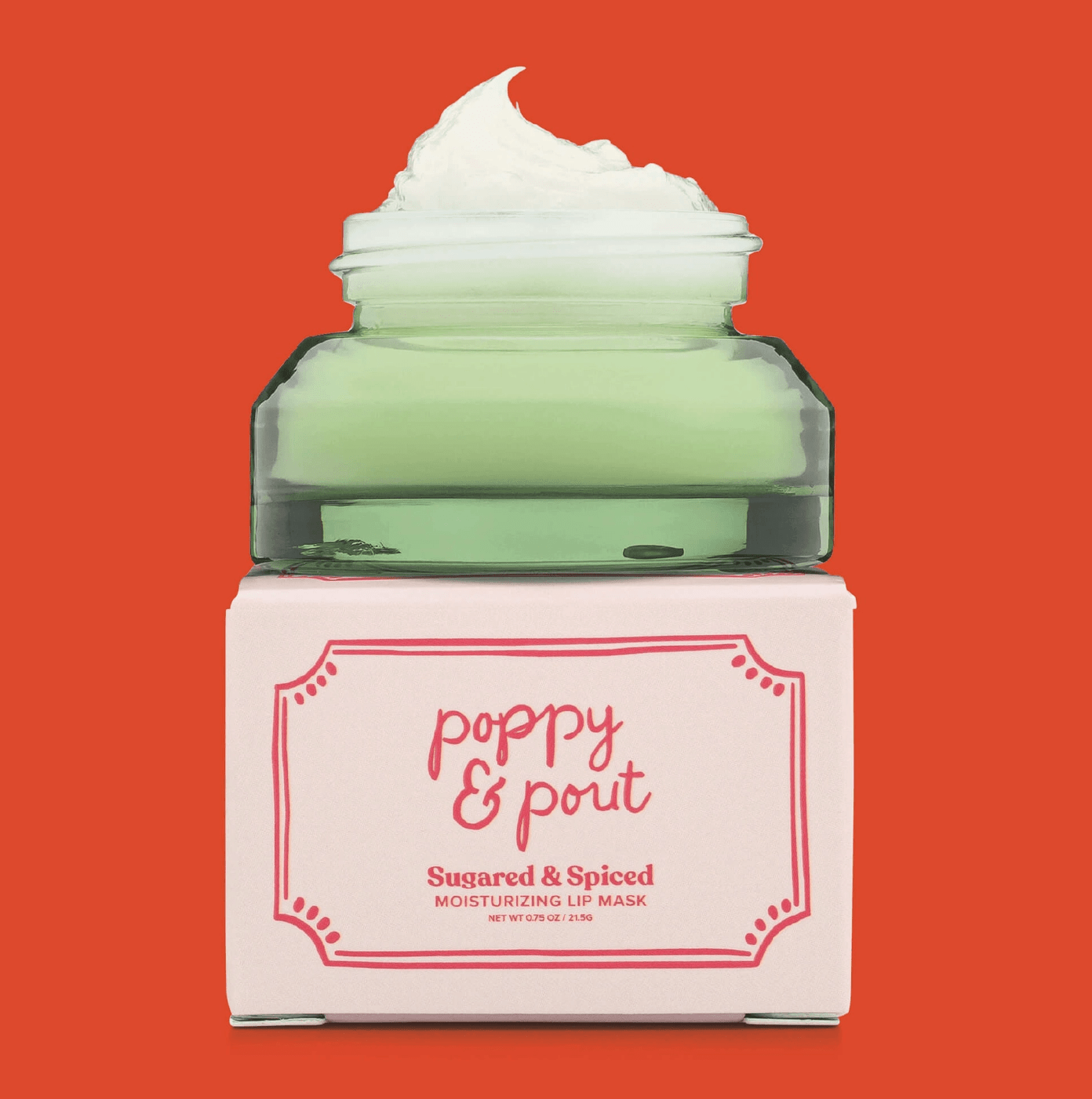 Poppy & Pout Holiday Lip Mask - Sugared & Spiced - Aesthetics By Kell