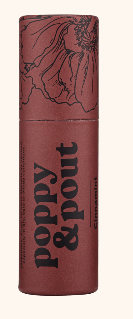 Poppy & Pout Lip Balm - Cinnamint - Aesthetics By Kell