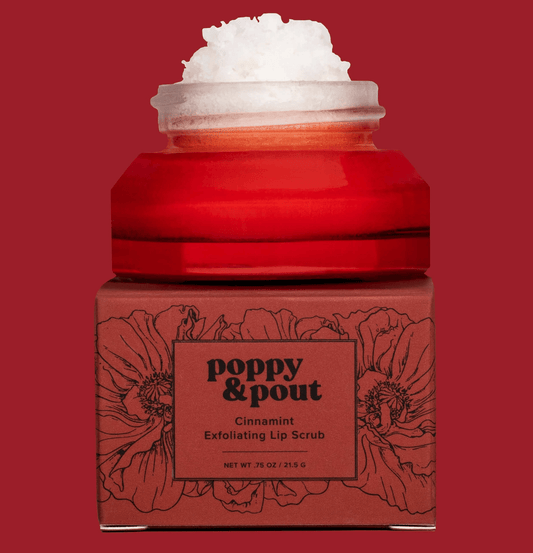 Poppy & Pout Lip Scrub - Cinnamint - Aesthetics By Kell