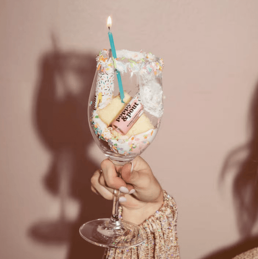 Poppy & Pout Vegan Lip Balm - Birthday Confetti Cake - Aesthetics By Kell