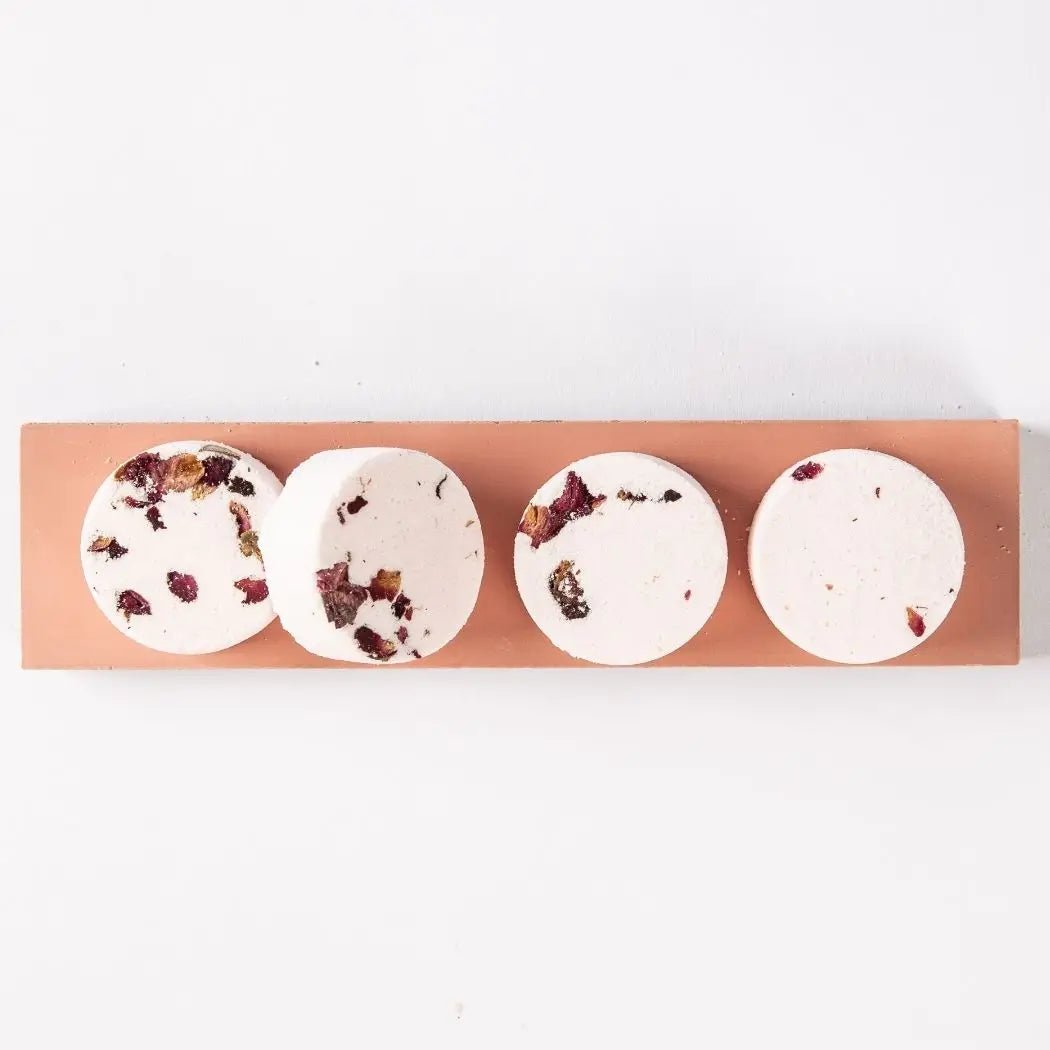 Rose Shower Steamers | 4 Pack Gift Set - Aesthetics By Kell