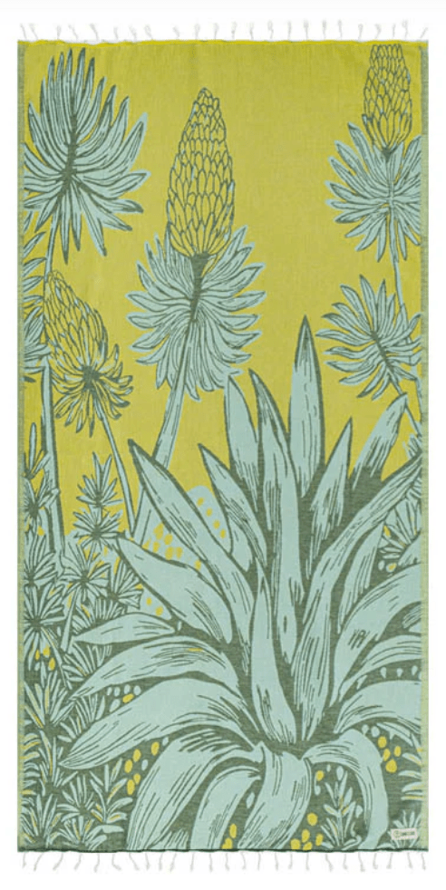 Sand Cloud Agave Towel | Lime - Aesthetics By Kell