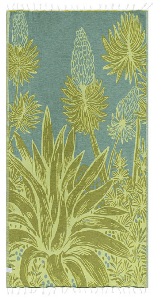 Sand Cloud Agave Towel | Lime - Aesthetics By Kell