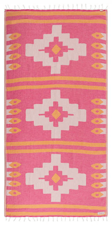 Sand Cloud Atacama Towel | Fuchsia - Aesthetics By Kell