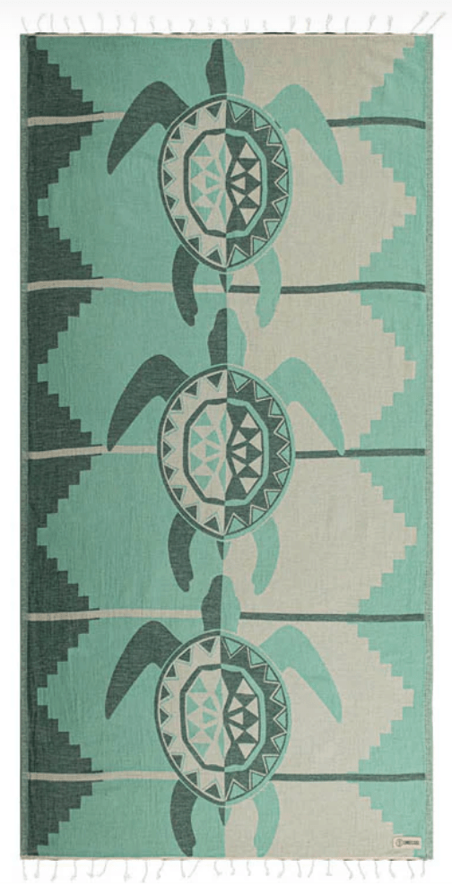 Sand Cloud Terrapin Towel | Teal - Aesthetics By Kell