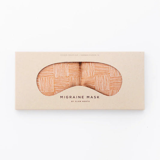Slow North | Weighted Eye Mask - Copper Fields - Aesthetics By Kell