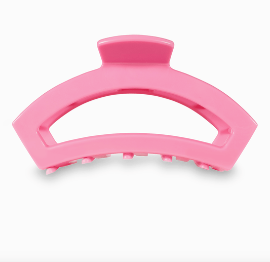 Teletie Open Claw Clip - Peonies Please - Aesthetics By Kell