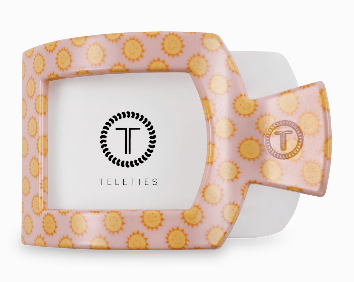 Teleties Flat Square Clip - Sunny Days Ahead - Aesthetics By Kell