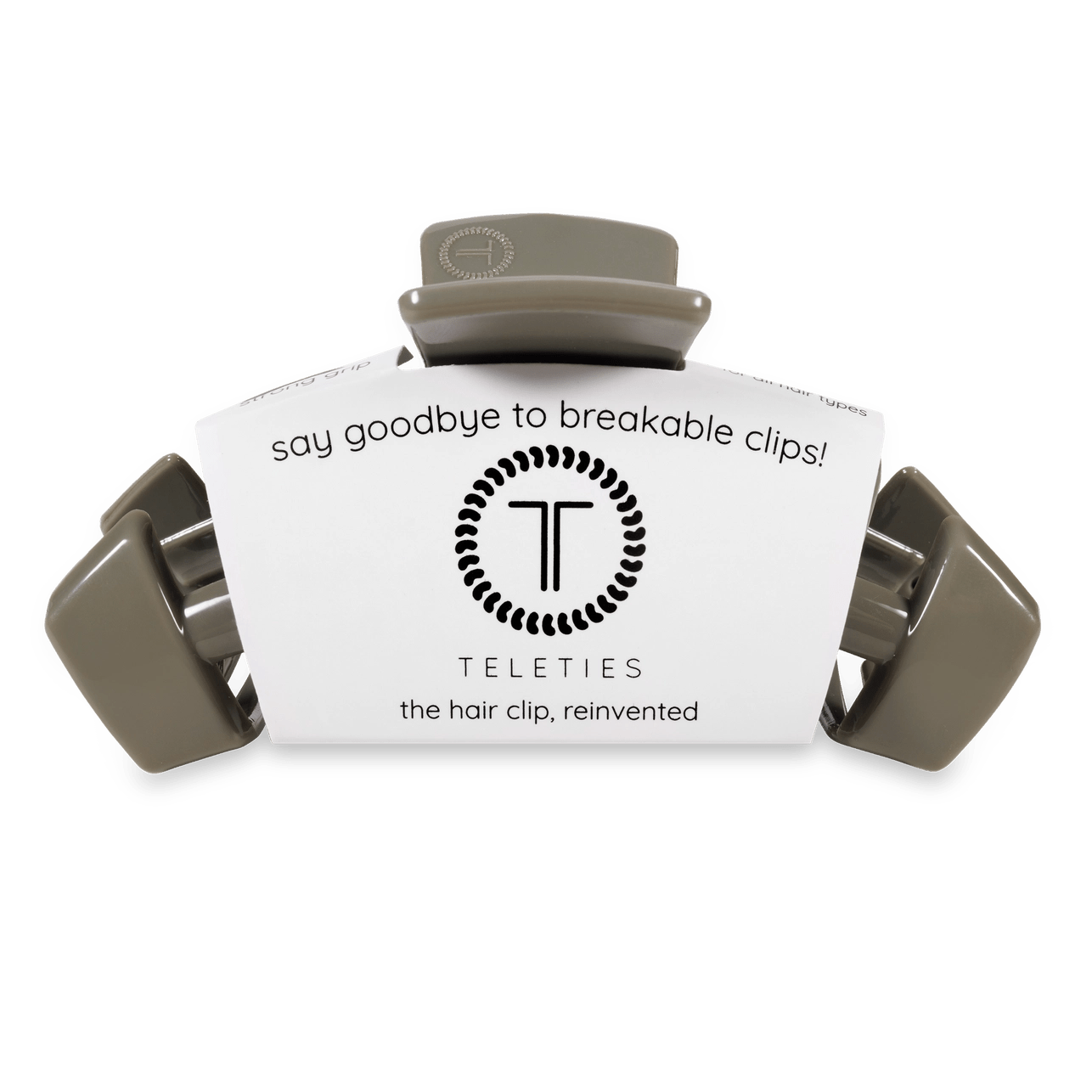 Teleties Open Claw Clip - Sage - Aesthetics By Kell