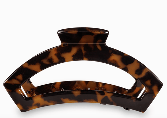 Teleties Open Claw Clip - Tortoise - Aesthetics By Kell