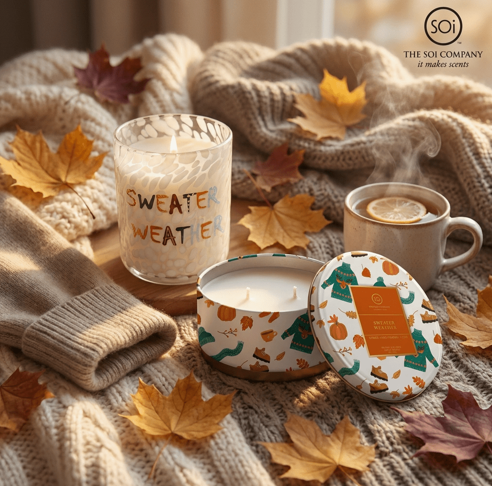 The Soi Company - Sweater Weather 12oz Icon Candle - Aesthetics By Kell
