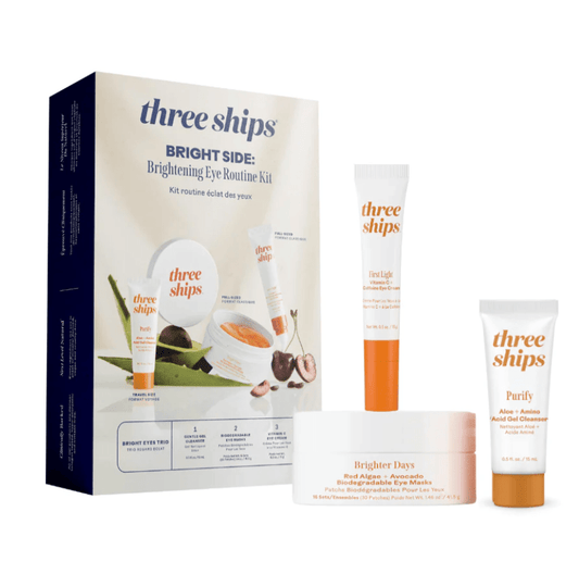 Three Ships Bright Side Brightening Eye Routine Kit - Aesthetics By Kell