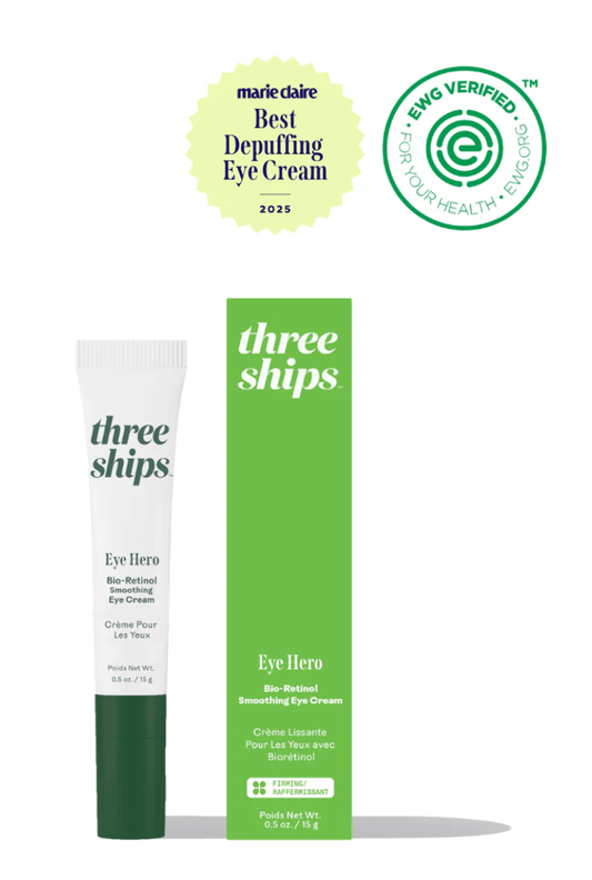 Three Ships EyeHero Bio - Retinol Smoothing Eye Cream - Aesthetics By Kell