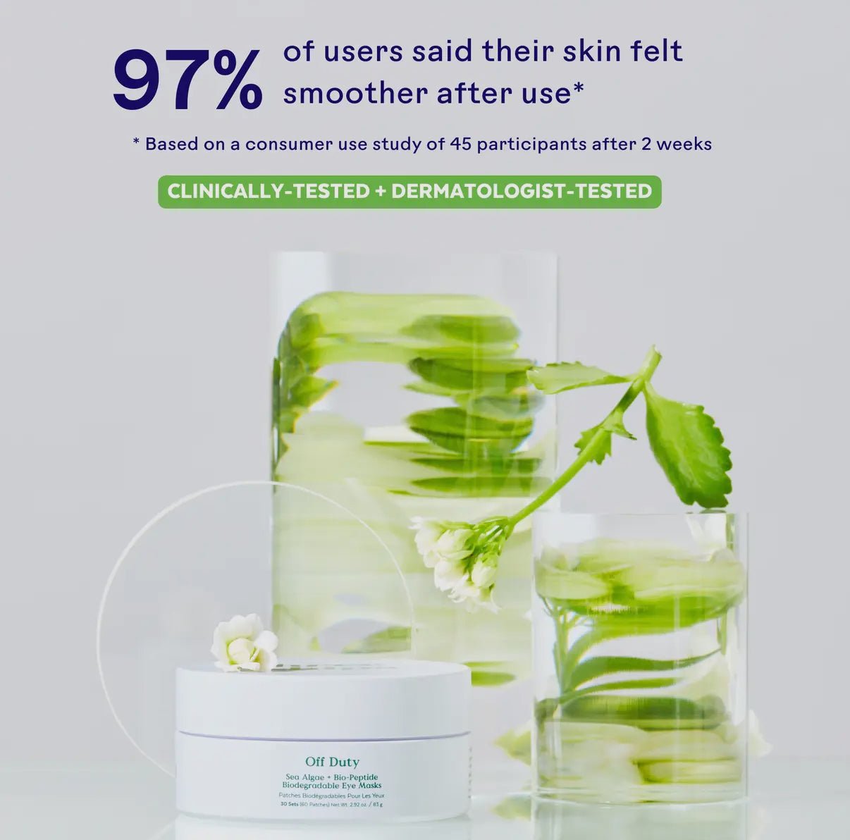 Three Ships Off Duty Biodegradable Eye Mask - 1 Set - Aesthetics By Kell