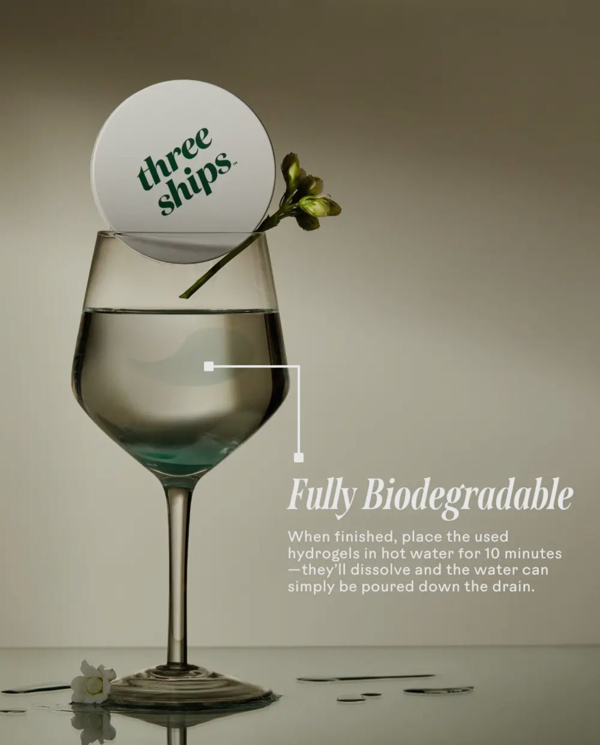 Three Ships Off Duty Biodegradable Eye Mask - 1 Set - Aesthetics By Kell