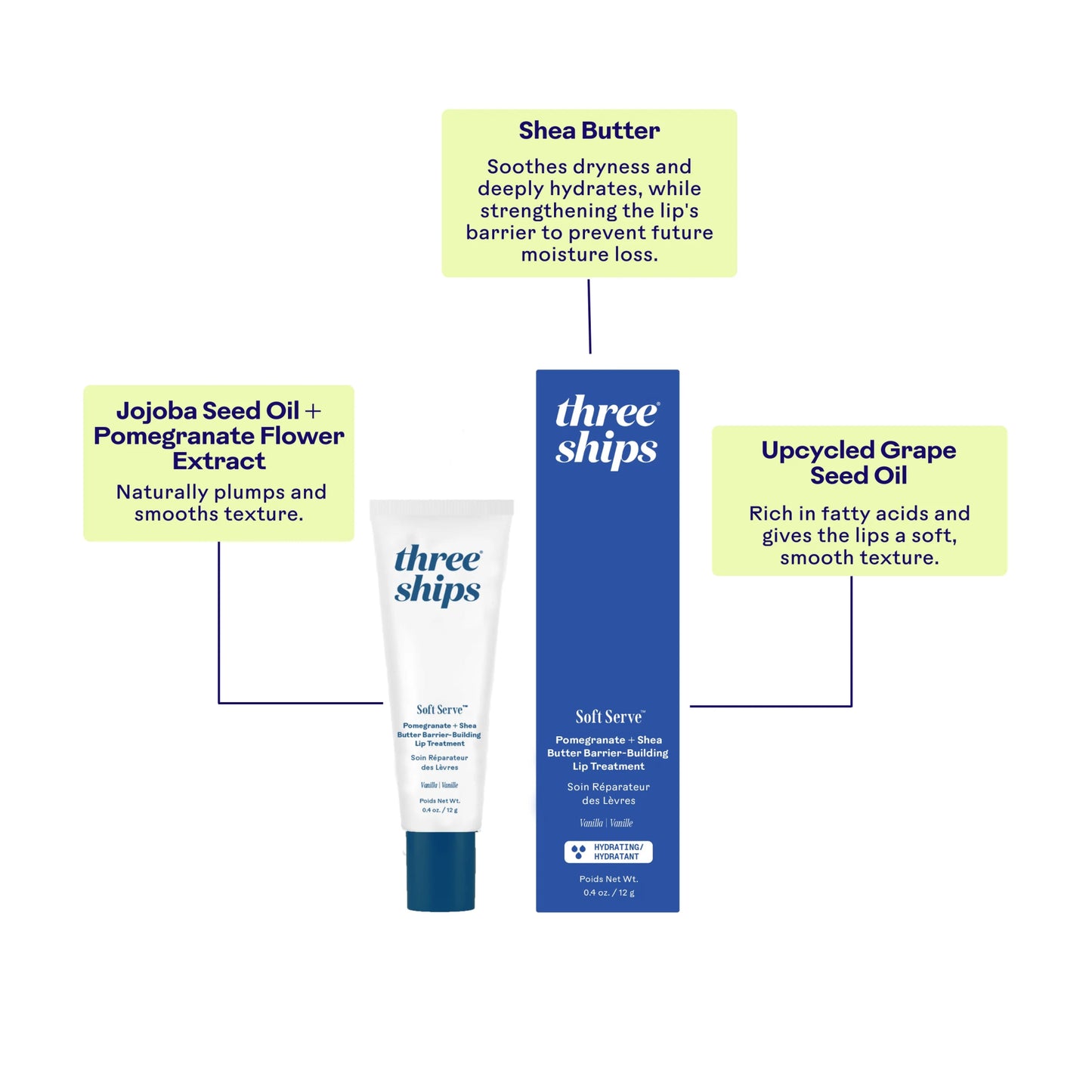 Three Ships | Soft Serve Lip Treatment - Aesthetics By Kell