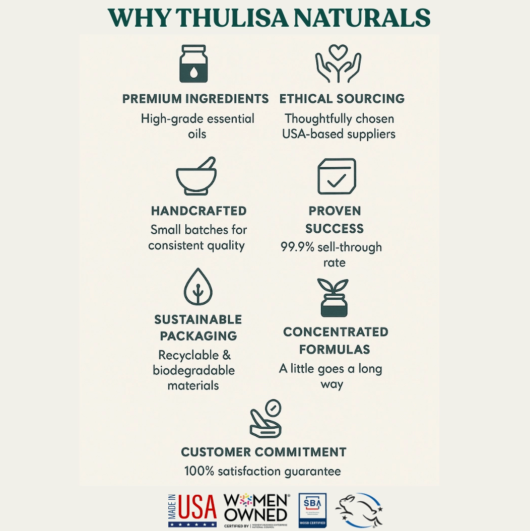 Thulisa Naturals - Energize Shower Steamers - Grapefruit | 4 Pack Gift Set - Aesthetics By Kell