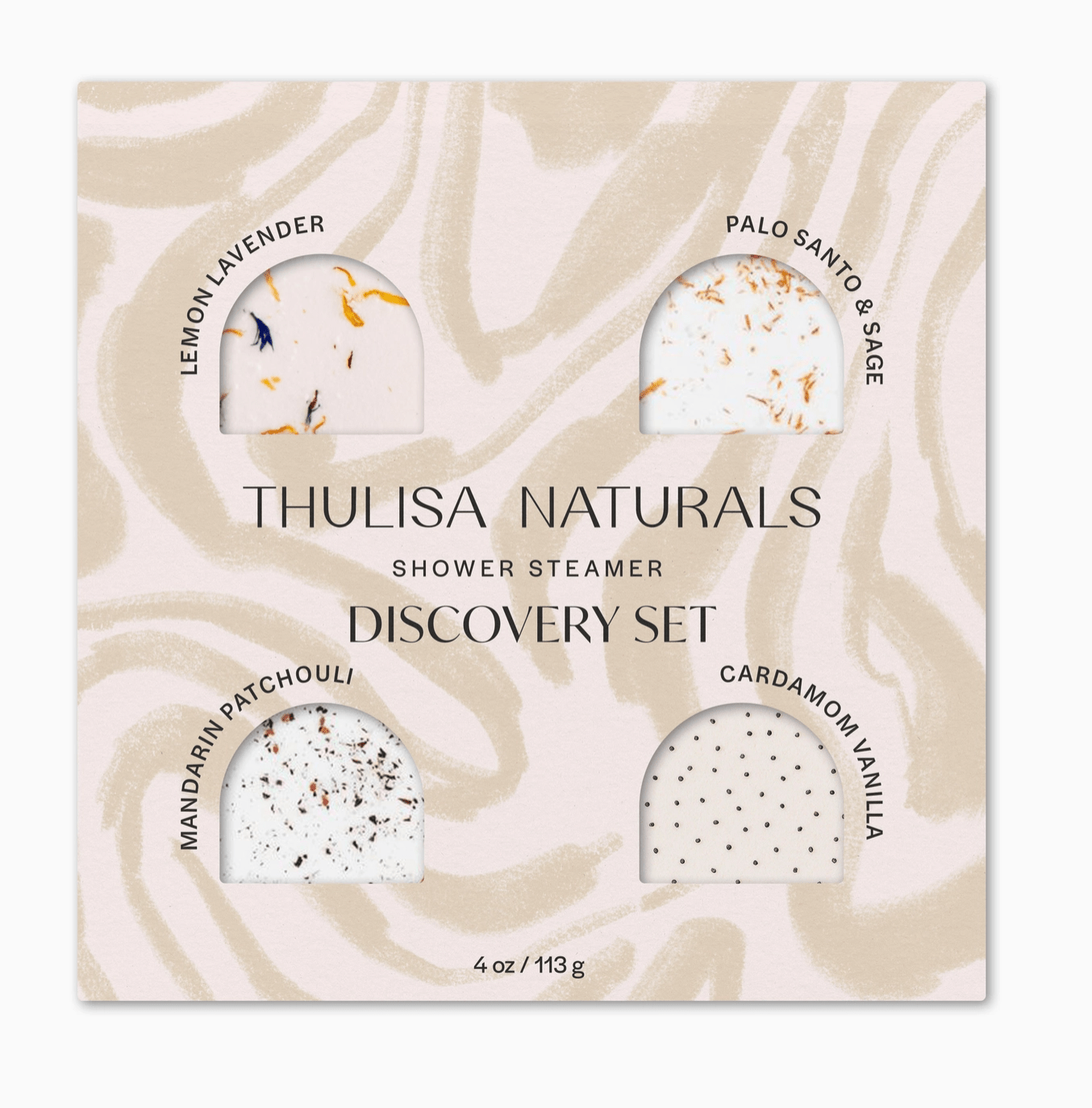 Thulisa Naturals - Shower Steamer Discovery Set (4 Pack) - Aesthetics By Kell