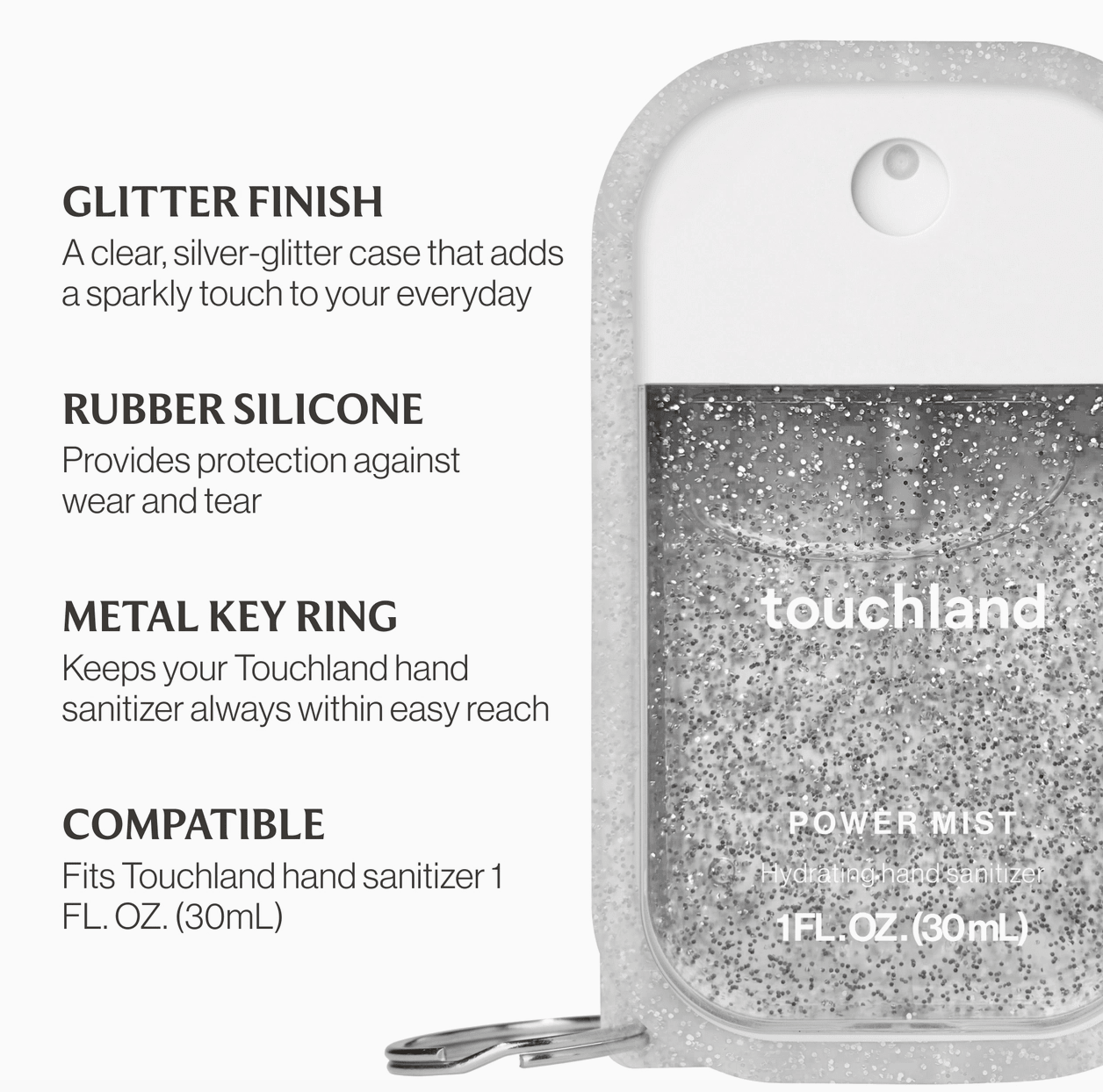 Touchland Mist Case - Frosted Sparkle - Aesthetics By Kell