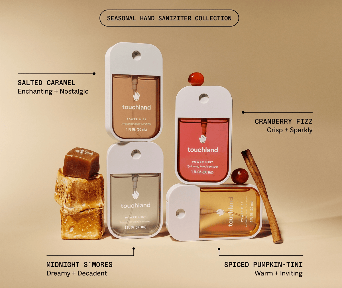 Touchland Power Mist: Spiced Pumpkin-Tini - Aesthetics By Kell